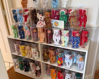 A few of the Beanie Babies !!