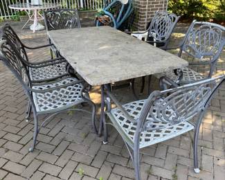 Large Outdoor Set with Cushions