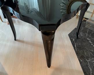 Black Lacquer Game Table