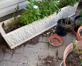 Pair of Long Planters