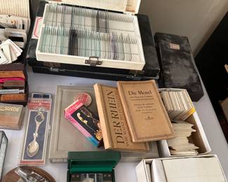 Microscopic slides 