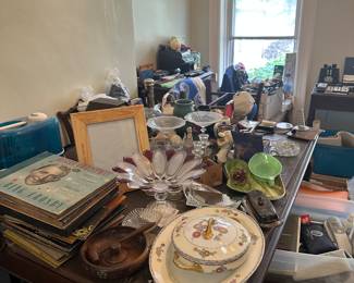 Records and household items 