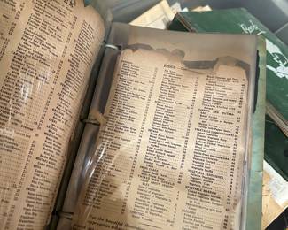 Antique cooking book 