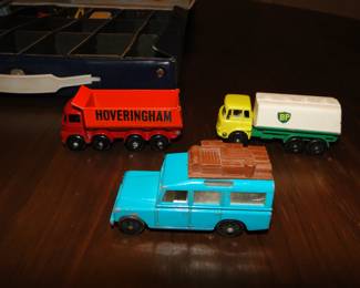 Various other Matchbox and Hot Wheel cars, Hoveringham, sounds like a fun town