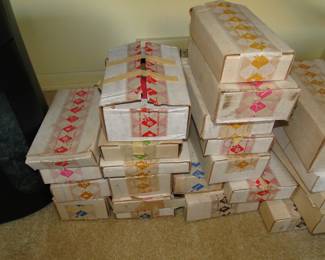 Fad of the month club, 1960's kits, never used, and all in the original boxes
