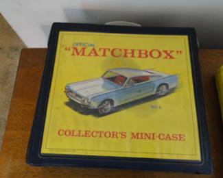 Official Matchbox Collector's Mini-Case, will be priced and sold separately from the cars