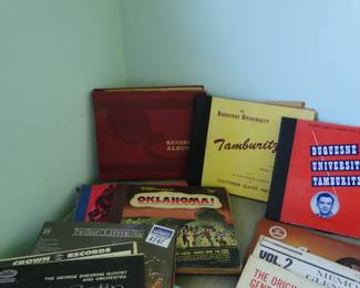 We have single vintage albums, along with books of collectors albums