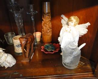 Not Lladro, but carved wood things