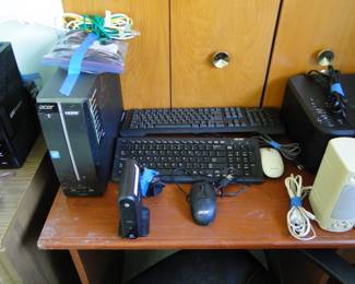 Key boards, and computer tower