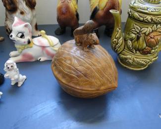Vintage Holland Mold Ceramic Squirrel