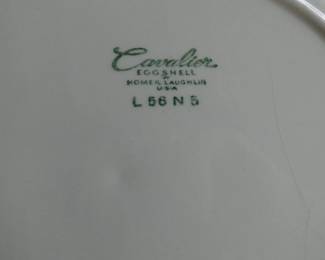 Cavalier Eggshell.  Homer Laughlin  L 56 N 5