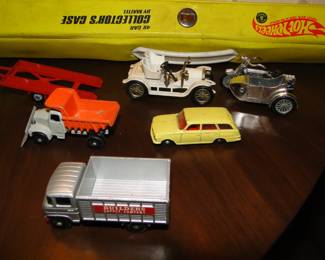 Various other Matchbox and Hot Wheel cars