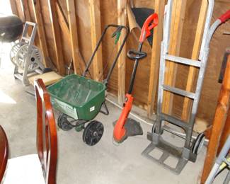 We do have some yard items too, along with a dolly