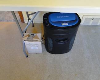 Paper shredder, and yes it works