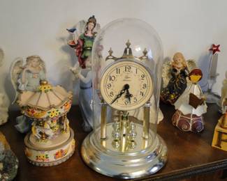 Clock and a Merry Go Round thing.  And no not the Merry Go Round clothing store of the 1980's