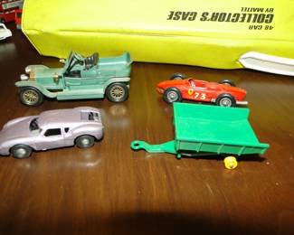 Various other Matchbox and Hot Wheel cars
