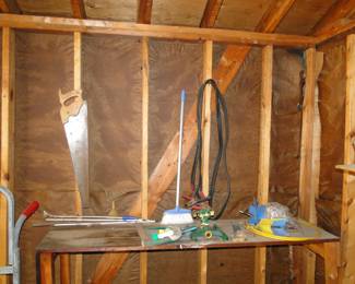 A have a very small amount of tools