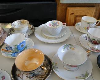 More delightful teacups, and we have even more then what is pictured