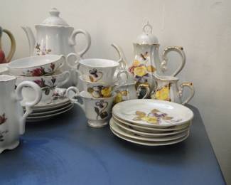 A very nice fine china tea of coffee set