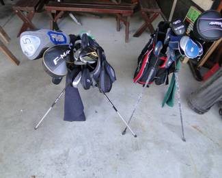 So nice to have newer clubs and bags to sell, but don't worry, we got those older bags and clubs too
