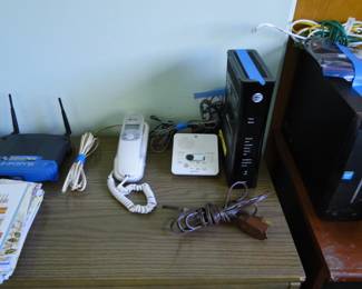 All kinds of phone and vintage electronics