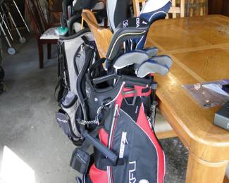 Another few shots of the newer bags and clubs