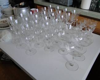 Fancy Glassware, all starting at just $1 each piece
