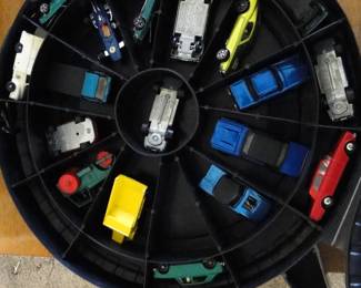 Vintage Hot Wheels Case with original Hot Wheel Cars, cars and the cases will be priced separately