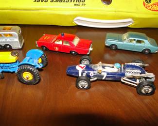 Various other Matchbox and Hot Wheel cars