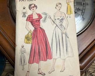 Vintage 1950's sewing patterns