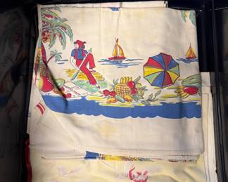 Vintage tableclothes