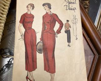 Vintage 1950's Sewing patterns