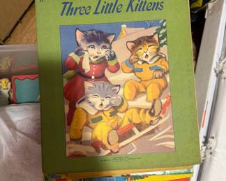 Three Little Kittens New Old Stock Books