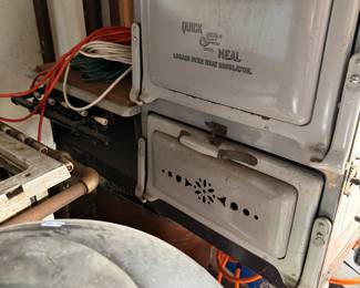 These two ovens were used until stored in this garage 25 years abo