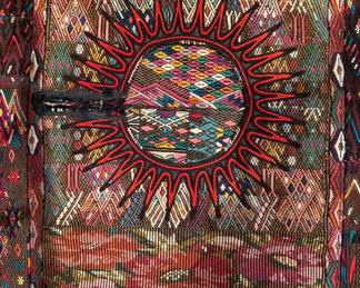 Guatemalan Carpet Hand Knotted Intricate Runnerb