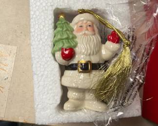 Lenox Santa Christmas Ornament
