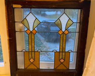 Stained glass window