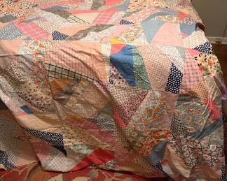 Lovely Vintage quilt face