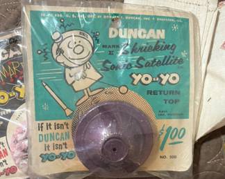 Duncan Shrieking Sonic Satellite Yoyo New Old Stock
