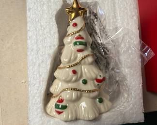 Lenox Christmas Tree Ornament