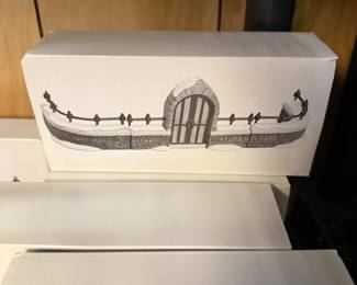 Department 56 Churchyard Fence and gate