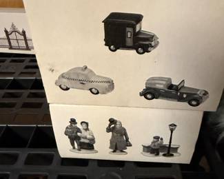 Department 56 Vehicles and carolers
