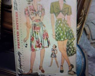 1950's sewing patterns