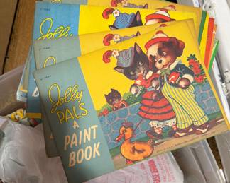 Jolly Pal's A paint book new old stock