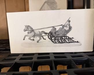 Department 56 One Horse Open Sleigh