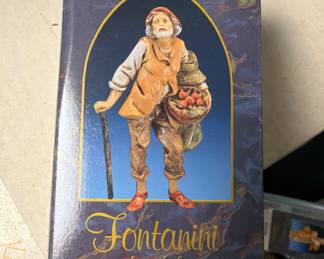 Fontanini Nativity Set and Manger