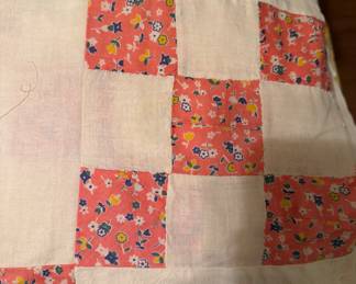 Lovely Vintage quilt Face
