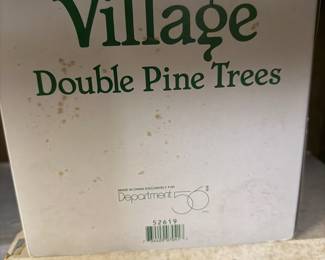 Department 56 Double Pine Trees