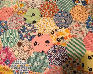 Lovely Vintage quilt face