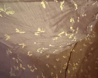 1950's Ladies dress butterflies are lace so pretty